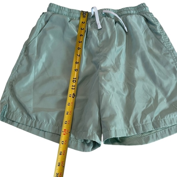 Mason Article Premium Essentials Shorts Mint Green W/ Zip Pockets Mesh Lined M - Picture 10 of 17